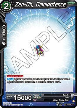 Zen-Oh, Omnipotence (BT29-099) [Fearsome Rivals]