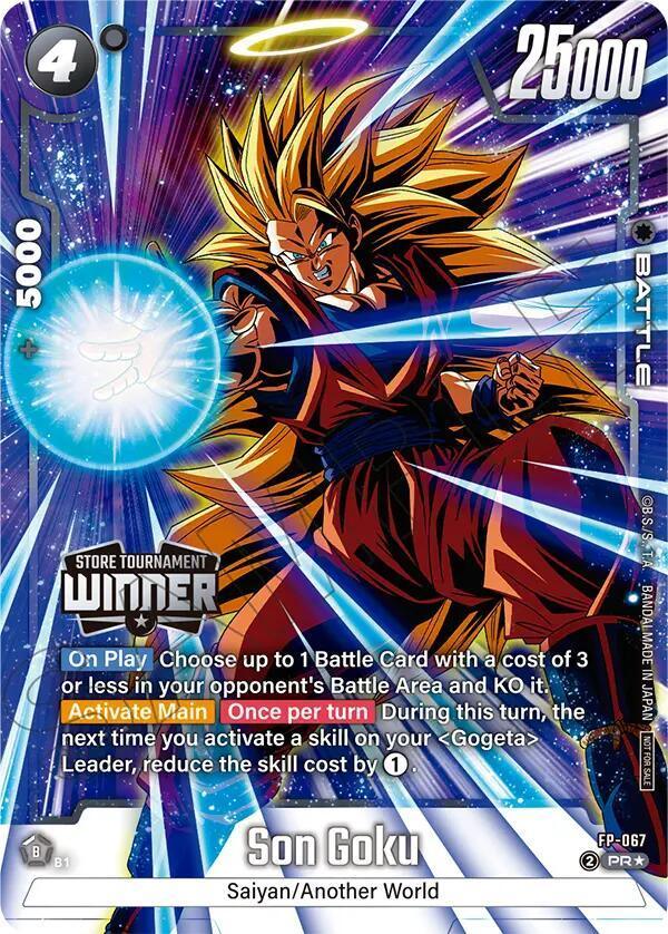 Son Goku (Tournament Pack -Winner- 09) [Fusion World Tournament Cards]