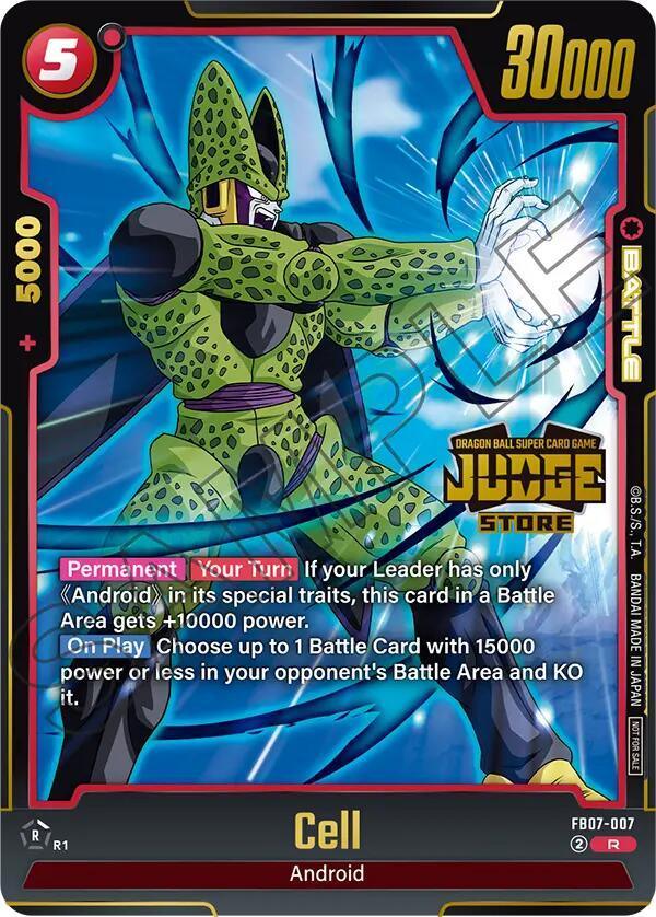 Cell (Judge Pack (Store Judge) 05) [Fusion World Tournament Cards]