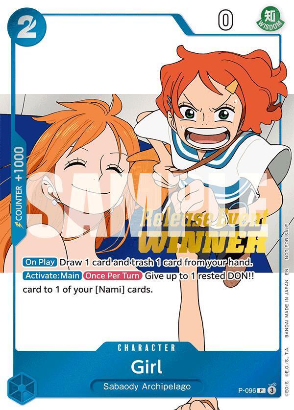 Girl (OP14 Release Event Winner) [One Piece Promotion Cards]