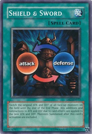 Common, Dark Beginning 2, Normal Spell, Spell, Unlimited Shield & Sword [DB2-EN077] Common - Trading Card World