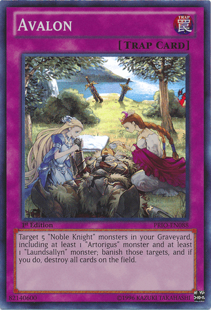 1st Edition, Normal Trap, Primal Origin, Super Rare, Trap, Unlimited Avalon [PRIO-EN088] Super Rare - Trading Card World