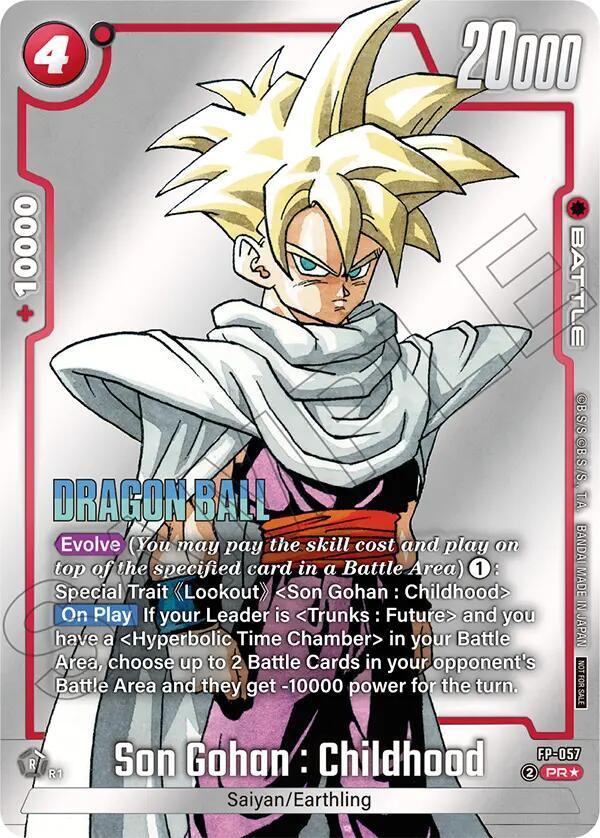 Son Gohan : Childhood (FP-057) (Tournament Pack MANGA ver. SPECIAL) [Fusion World Tournament Cards]