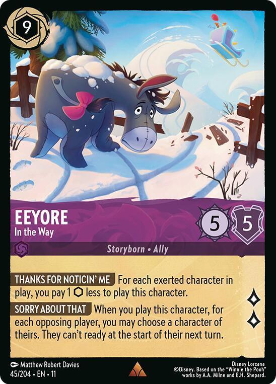 Eeyore - In the Way (45/204) [Winterspell]