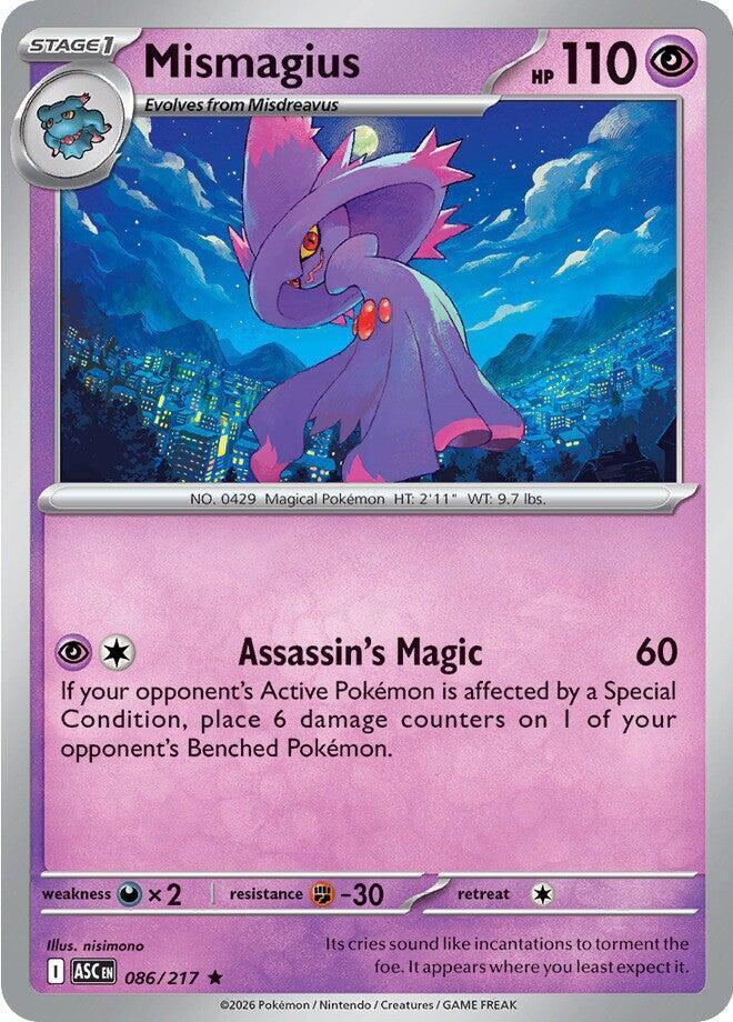 Mismagius (086/217) [Mega Evolution: Ascended Heroes]
