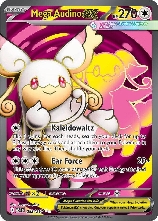 Mega Audino ex (253/217) [Mega Evolution: Ascended Heroes]