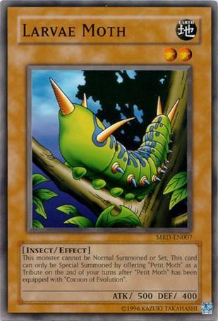Common, Earth, Effect Monster, Insect, Metal Raiders, Unlimited Larvae Moth [MRD-EN007] Common - Trading Card World