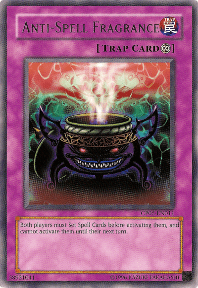 Champion Pack 5, Continuous Trap, Rare, Trap, Unlimited Anti-Spell Fragrance [CP05-EN011] Rare - Trading Card World