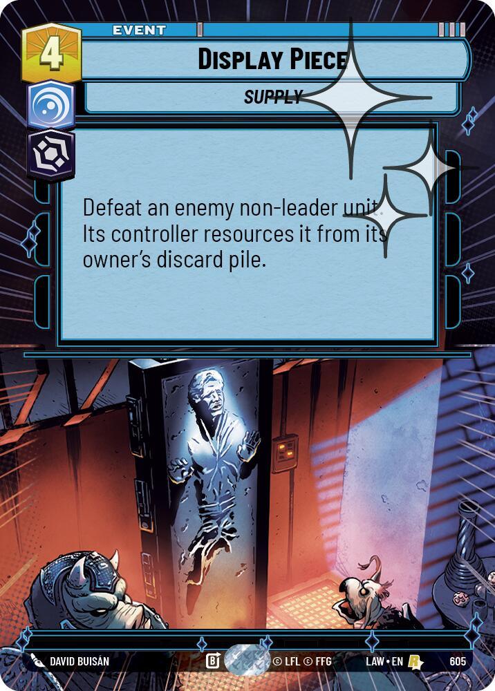 Display Piece (367) (Hyperspace Foil) (367) [A Lawless Time]