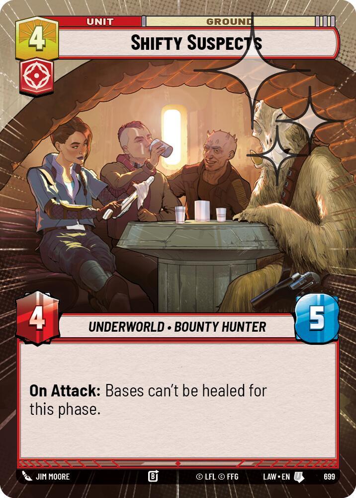 Shifty Suspects (461) (Hyperspace Foil) (461) [A Lawless Time]