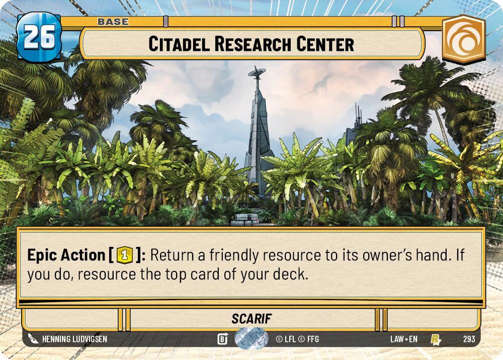Citadel Research Center (293) (Hyperspace) (293) [A Lawless Time]