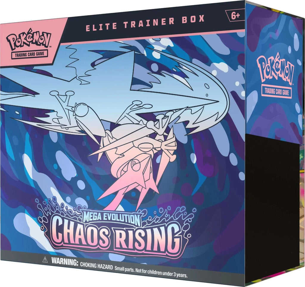 ポケカ　Mega Evolution Chaos Rising 未開封 海外版 Mega Evolution: Chaos Rising Elite Trainer Box – Trading Card World