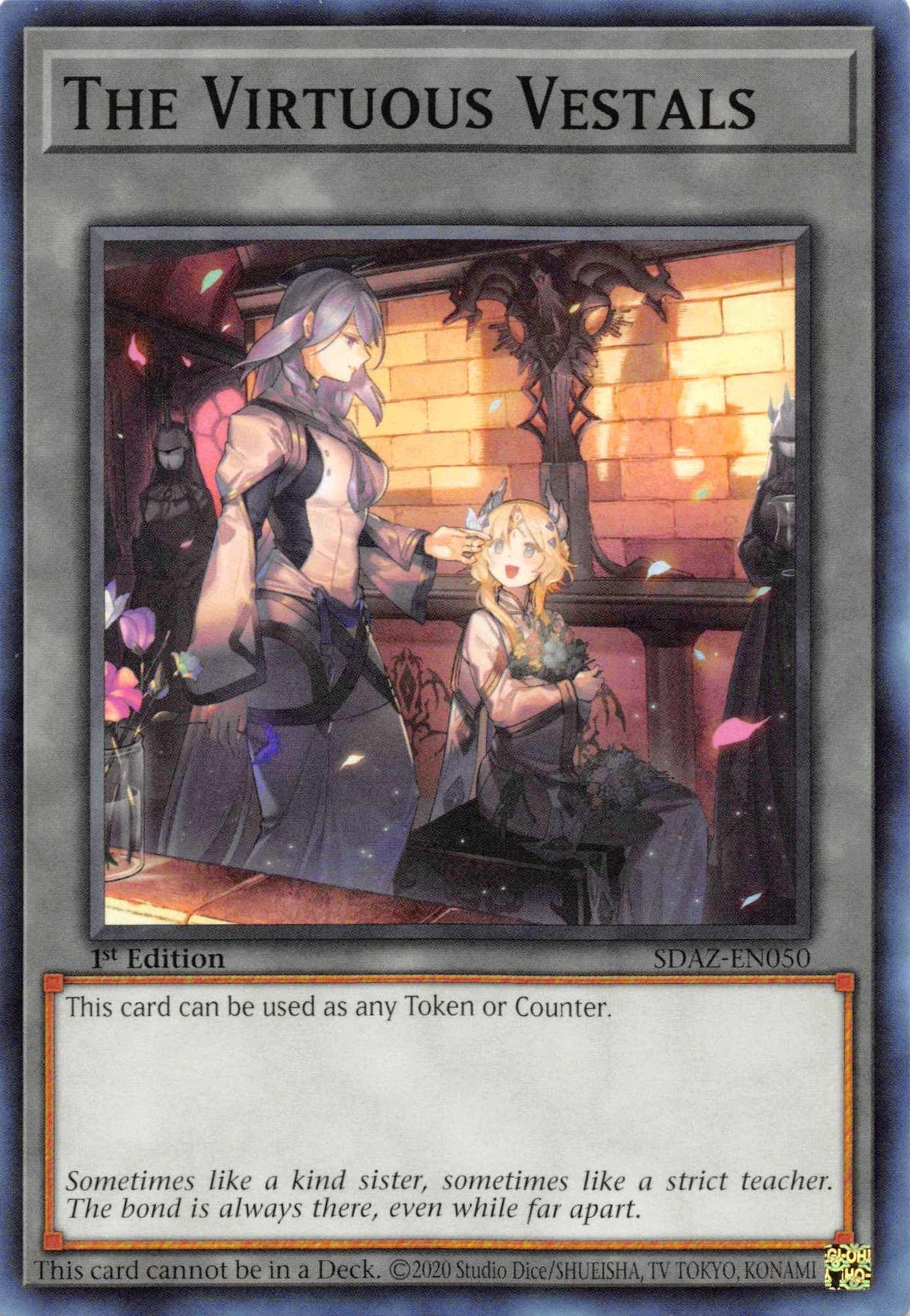 1st Edition, Common, Counter, Structure Deck: Albaz Strike The Virtuous Vestals [SDAZ-EN050] Common - Trading Card World