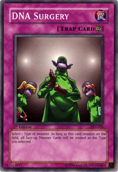 1st Edition, Common, Continuous Trap, Pharaoh's Servant, Trap, Unlimited DNA Surgery [PSV-026] Common - Trading Card World