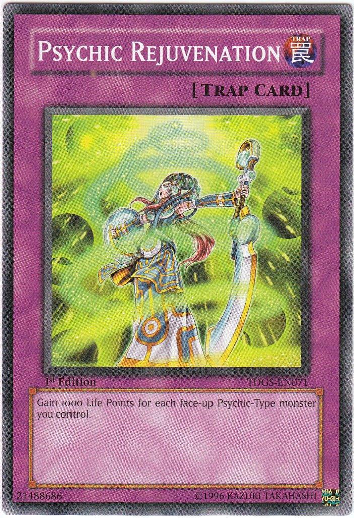 1st Edition, Common, Normal Trap, The Duelist Genesis, Trap, Unlimited Psychic Rejuvenation [TDGS-EN071] Common - Trading Card World
