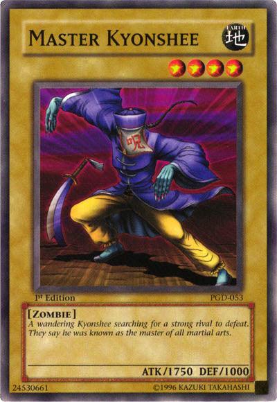 1st Edition, Common, Earth, Normal Monster, Pharaonic Guardian, Unlimited, Zombie Master Kyonshee [PGD-053] Common - Trading Card World