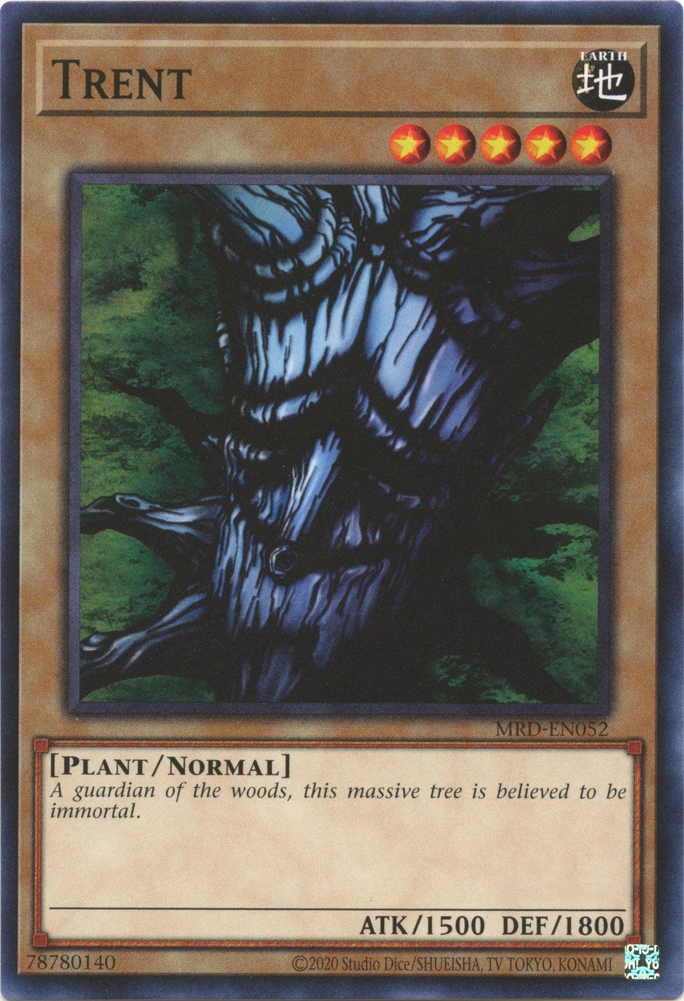Common, Earth, Metal Raiders (25th Anniversary Edition), Normal Monster, Plant, Unlimited Trent (25th Anniversary) [MRD-EN052] Common - Trading Card World