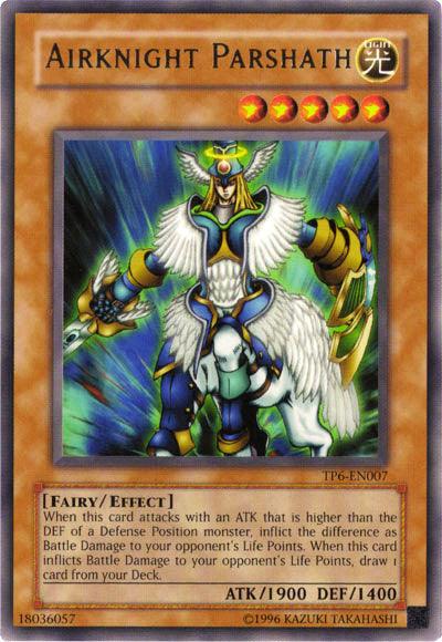 Effect Monster, Fairy, Light, Rare, Tournament Pack 6, Unlimited Airknight Parshath [TP6-EN007] Rare - Trading Card World