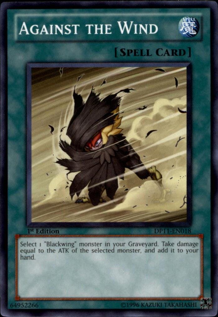 1st Edition, Common, Duelist Pack 11: Crow, Normal Spell, Spell Against the Wind [DP11-EN018] Common - Trading Card World