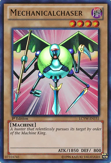 1st Edition, Dark, Legendary Collection 3: Yugi's World, Machine, Normal Monster, Ultra Rare, Unlimited Mechanicalchaser [LCYW-EN151] Ultra Rare - Trading Card World