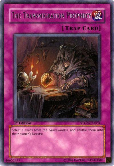 1st Edition, Normal Trap, Rare, Strike of Neos, Trap, Unlimited The Transmigration Prophecy [STON-EN054] Rare - Trading Card World