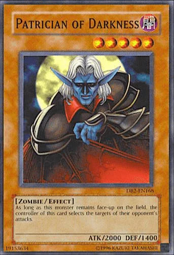 Common, Dark, Dark Beginning 2, Effect Monster, Unlimited, Zombie Patrician of Darkness [DB2-EN168] Common - Trading Card World