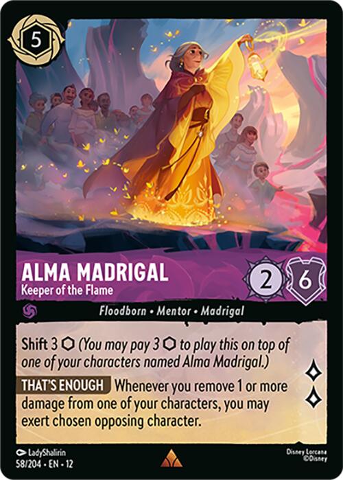 Alma Madrigal - Keeper of the Flame (58/204) [Wilds Unknown]