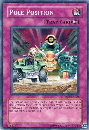 Common, Continuous Trap, Dark Revelation Volume 3, Trap, Unlimited Pole Position [DR3-EN170] Common - Trading Card World