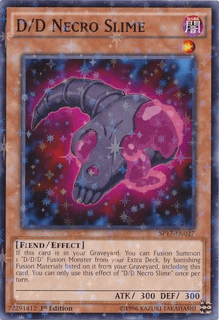 1st Edition, Dark, Effect Monster, Fiend, Star Pack - Battle Royal, Starfoil Rare D/D Necro Slime [SP17-EN027] Starfoil Rare - Trading Card World