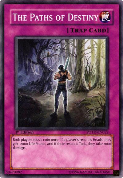 1st Edition, Common, Normal Trap, Power of the Duelist, Trap, Unlimited The Paths of Destiny [POTD-EN052] Common - Trading Card World