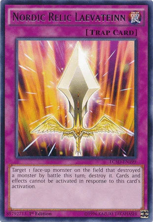 1st Edition, Legendary Collection 5D's, Normal Trap, Rare, Trap Nordic Relic Laevateinn [LC5D-EN199] Rare - Trading Card World