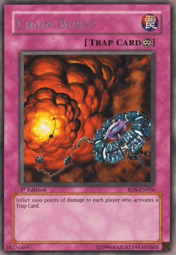 1st Edition, Continuous Trap, Rare, Rise of Destiny, Trap, Unlimited Chain Burst [RDS-EN056] Rare - Trading Card World