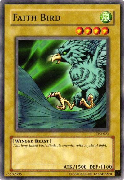 Common, Normal Monster, Tournament Pack 2, Unlimited, Wind, Winged Beast Faith Bird [TP2-021] Common - Trading Card World