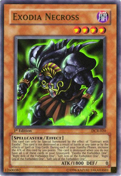 1st Edition, Dark, Dark Crisis, Effect Monster, Spellcaster, Ultra Rare, Unlimited Exodia Necross [DCR-020] Ultra Rare - Trading Card World