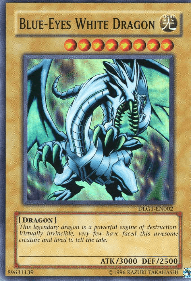 Dark Legends, Dragon, Light, Normal Monster, Super Rare, Unlimited Blue-Eyes White Dragon [DLG1-EN002] Super Rare - Trading Card World