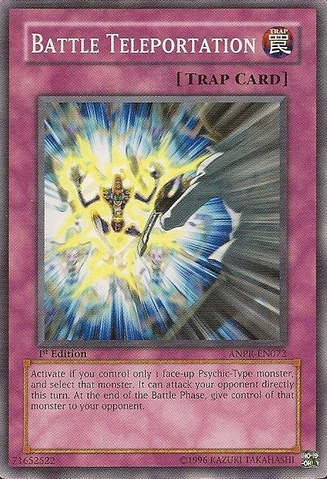 1st Edition, Ancient Prophecy, Common, Normal Trap, Trap, Unlimited Battle Teleportation [ANPR-EN072] Common - Trading Card World