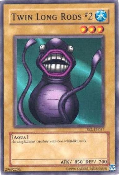 Aqua, Common, Normal Monster, Spell Ruler, Unlimited, Water Twin Long Rods #2 [SRL-EN057] Common - Trading Card World
