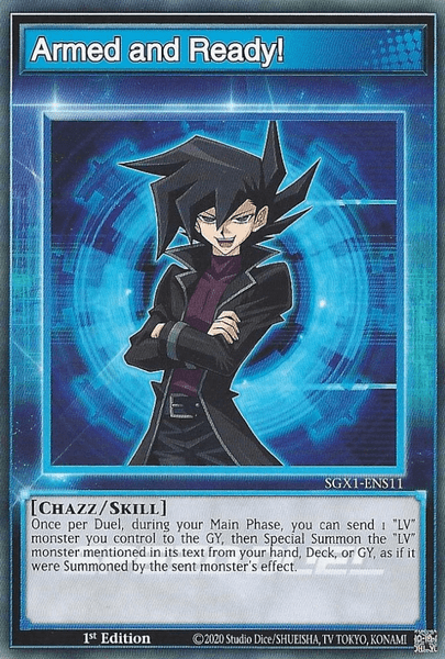 1st Edition, Common, Skill, Speed Duel GX: Duel Academy Box Armed and Ready! [SGX1-ENS11] Common - Trading Card World