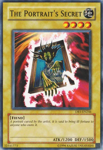 Common, Dark Beginning 1, Earth, Fiend, Normal Monster, Unlimited The Portrait's Secret [DB1-EN246] Common - Trading Card World
