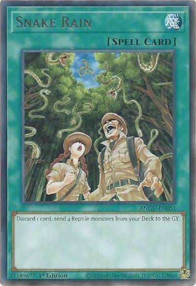 1st Edition, Ancient Guardians, Normal Spell, Rare, Spell Snake Rain (Rare) [ANGU-EN051] Rare - Trading Card World