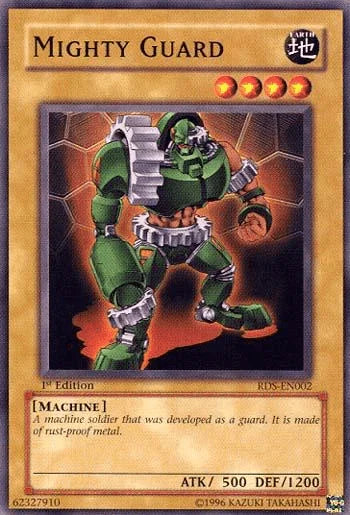 1st Edition, Common, Earth, Machine, Normal Monster, Rise of Destiny, Unlimited Mighty Guard [RDS-EN002] Common - Trading Card World