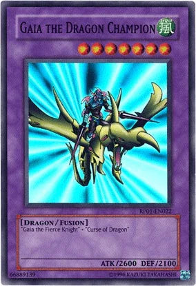 Dragon, Fusion Monster, Retro Pack 1, Super Rare, Unlimited, Wind Gaia the Dragon Champion [RP01-EN022] Super Rare - Trading Card World