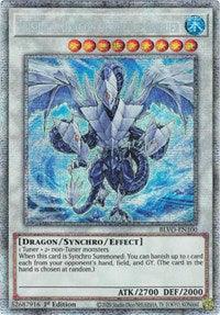 1st Edition, Blazing Vortex, Dragon, Starlight Rare, Synchro/ Effect Monster, Water Trishula, Dragon of the Ice Barrier (Starlight Rare) [BLVO-EN100] Starlight Rare - Trading Card World