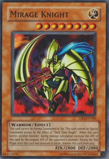 Dark Revelation Volume 1, Effect Monster, Light, Super Rare, Unlimited, Warrior Mirage Knight [DR1-EN180] Super Rare - Trading Card World