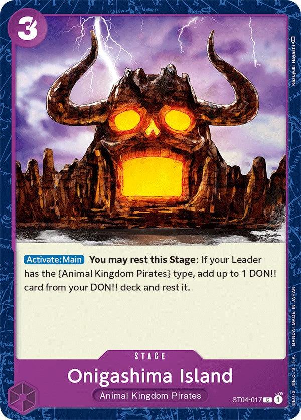 Animal Kingdom Pirates, Common, Stage, Starter Deck: Animal Kingdom Pirates, Starter Decks Onigashima Island [Starter Deck: Animal Kingdom Pirates] - Trading Card World