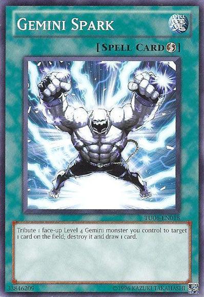 Common, Quick Play Spell, Spell, Turbo Pack: Booster Six, Unlimited Gemini Spark [TU06-EN018] Common - Trading Card World