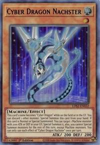 1st Edition, Effect Monster, Legendary Duelists: Season 2, Light, Machine, Ultra Rare Cyber Dragon Nachster (Blue) [LDS2-EN032] Ultra Rare - Trading Card World