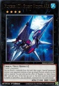 1st Edition, Aqua, Maximum Gold, Rare, Water, Xyz/Effect Monster Number 101: Silent Honor ARK [MAGO-EN060] Rare - Trading Card World