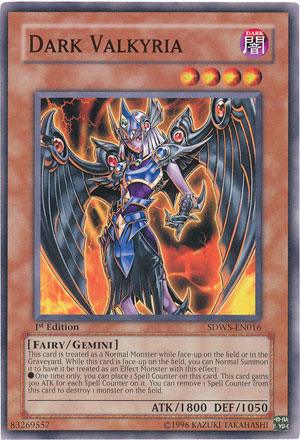 1st Edition, Common, Dark, Fairy, Gemini Monster, Structure Deck: Warriors' Strike Dark Valkyria [SDWS-EN016] Common - Trading Card World