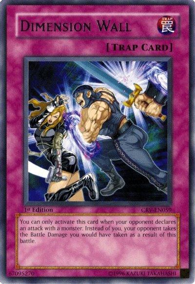 1st Edition, Cybernetic Revolution, Normal Trap, Rare, Trap, Unlimited Dimension Wall [CRV-EN059] Rare - Trading Card World